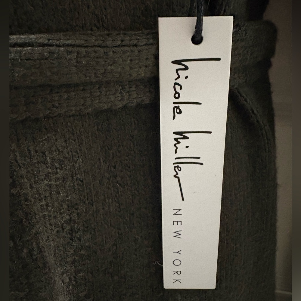 Nicole Miller Sweater Dress Button Front Belted Knit Size 2X - Picture 6 of 6